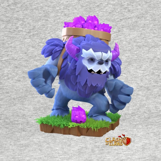 The Yeti! Clash of Clans by RW Designs